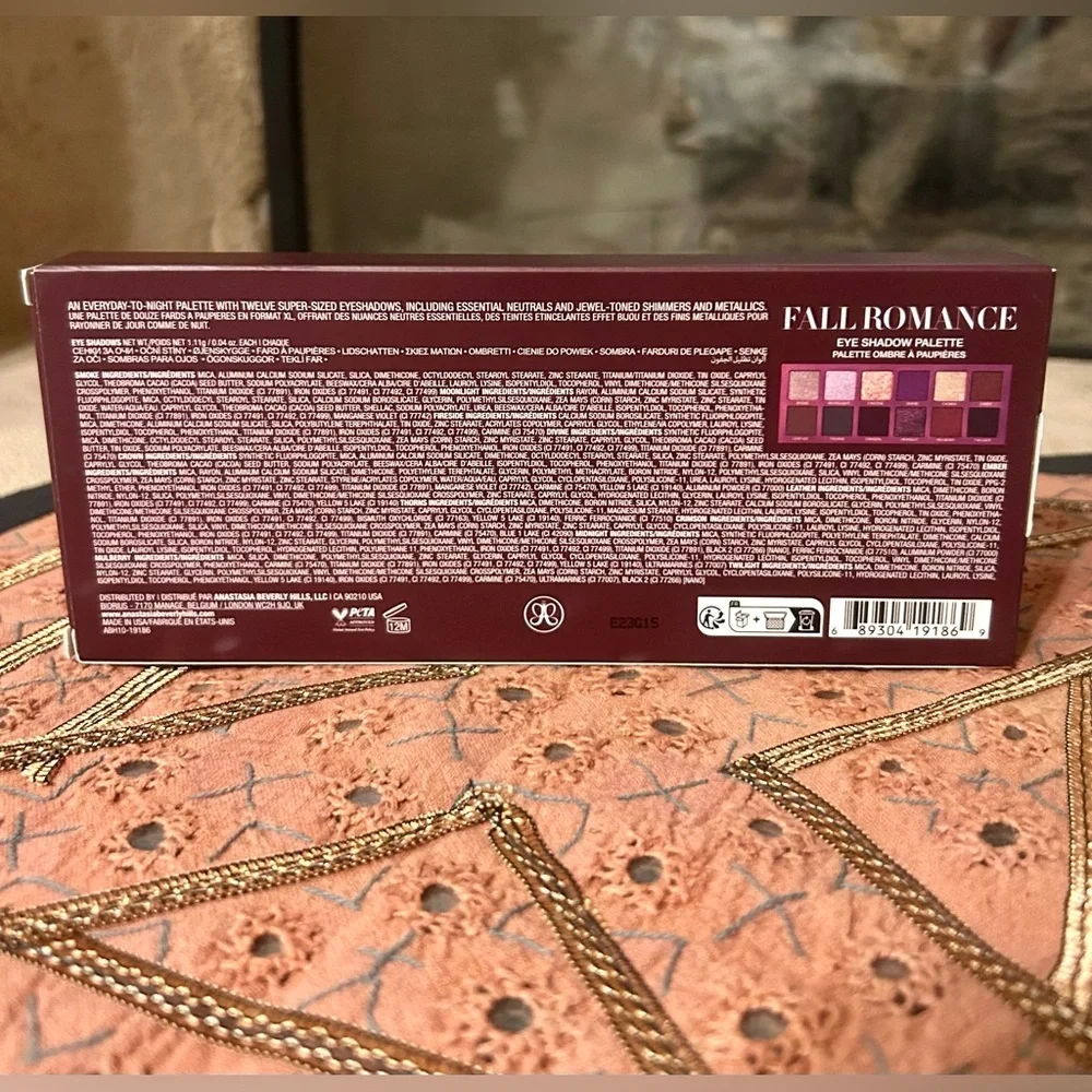 Anastasia Fall Romance Eyeshadow Palette